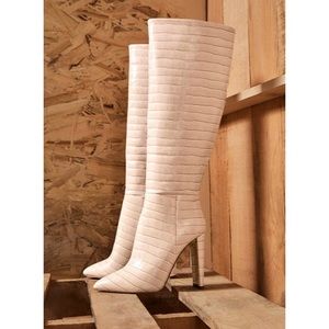 NEW Croc knee high boots. Size 12